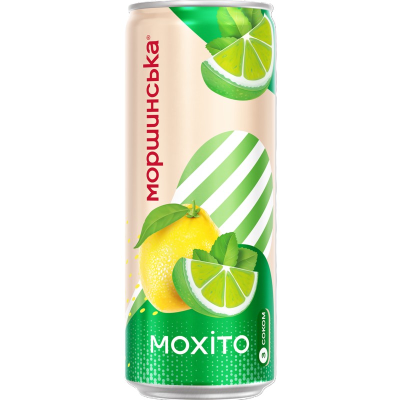 LEMONIADA MORSHYNSKA MOJITO 0,33L PUSZKA K (12 SZT)