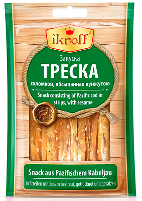 DORSZ IKROFF 36g W PASKACH Z SEZAMEM