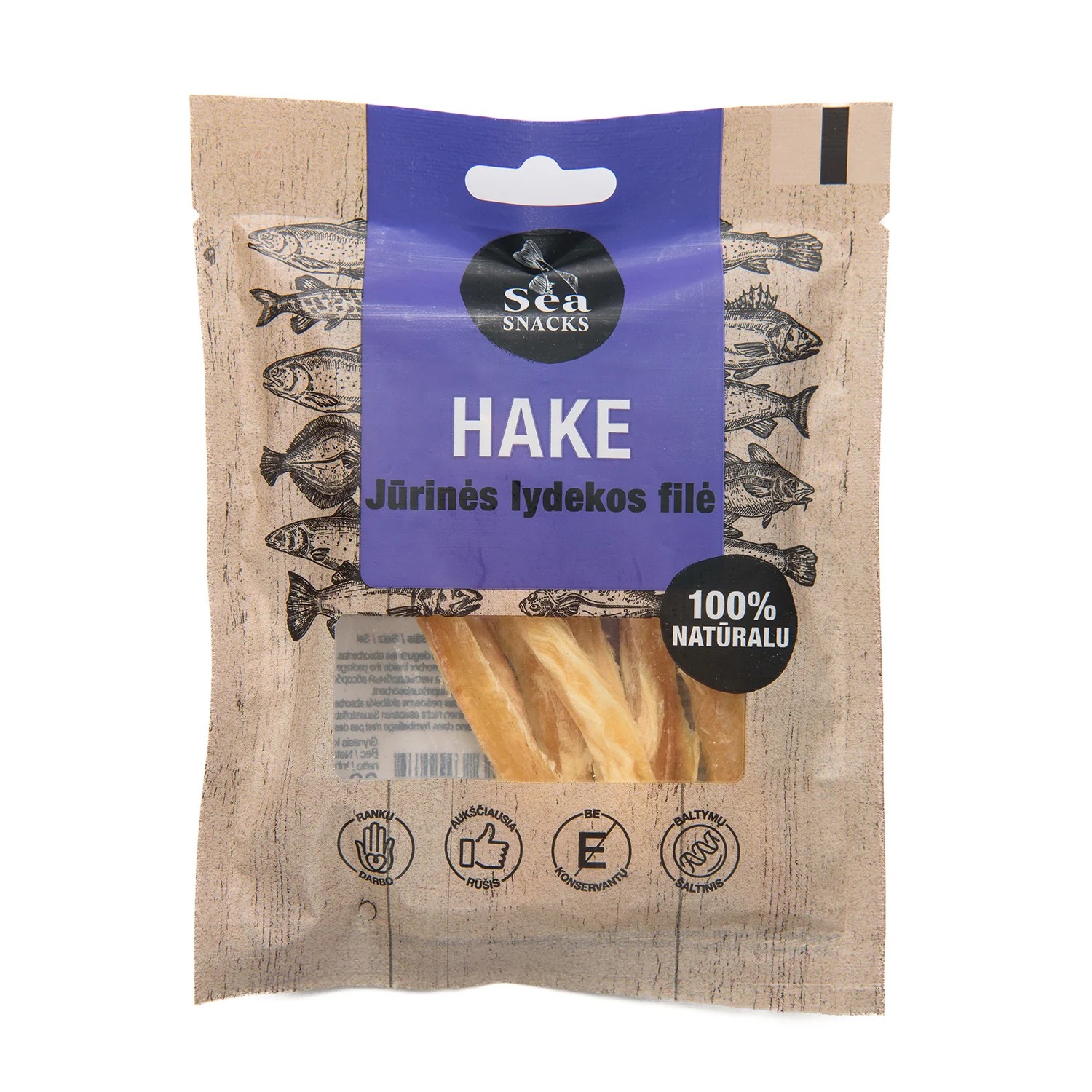 SUSZONE RYBY SEA SNACKS 30g MORSZCZUK (15 SZT)