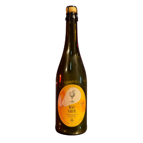 CYDR JABŁKOWY BIAŁY NALEW GRUSZKOWY 0,7L 5% BB