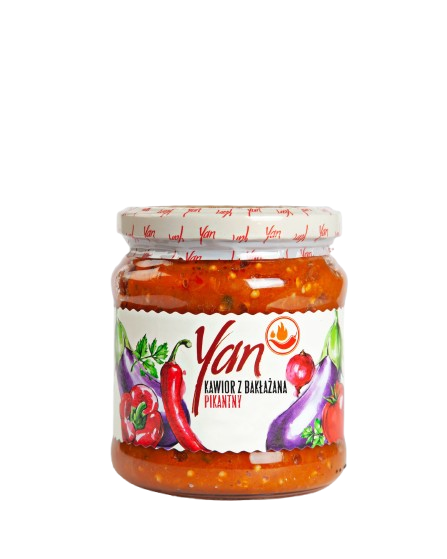 KAWIOR Z BAKLAŻANA PIKANTNY YAN 470g