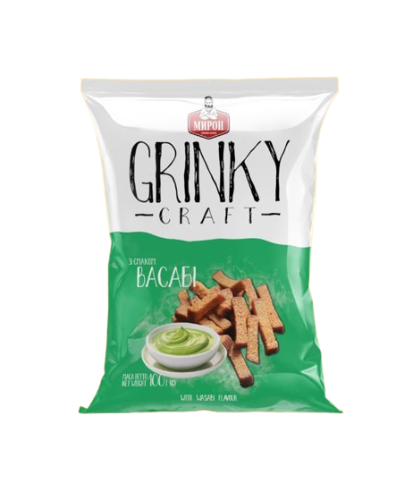 GRZANKI KRAFT 100g O SMAKU WASABI