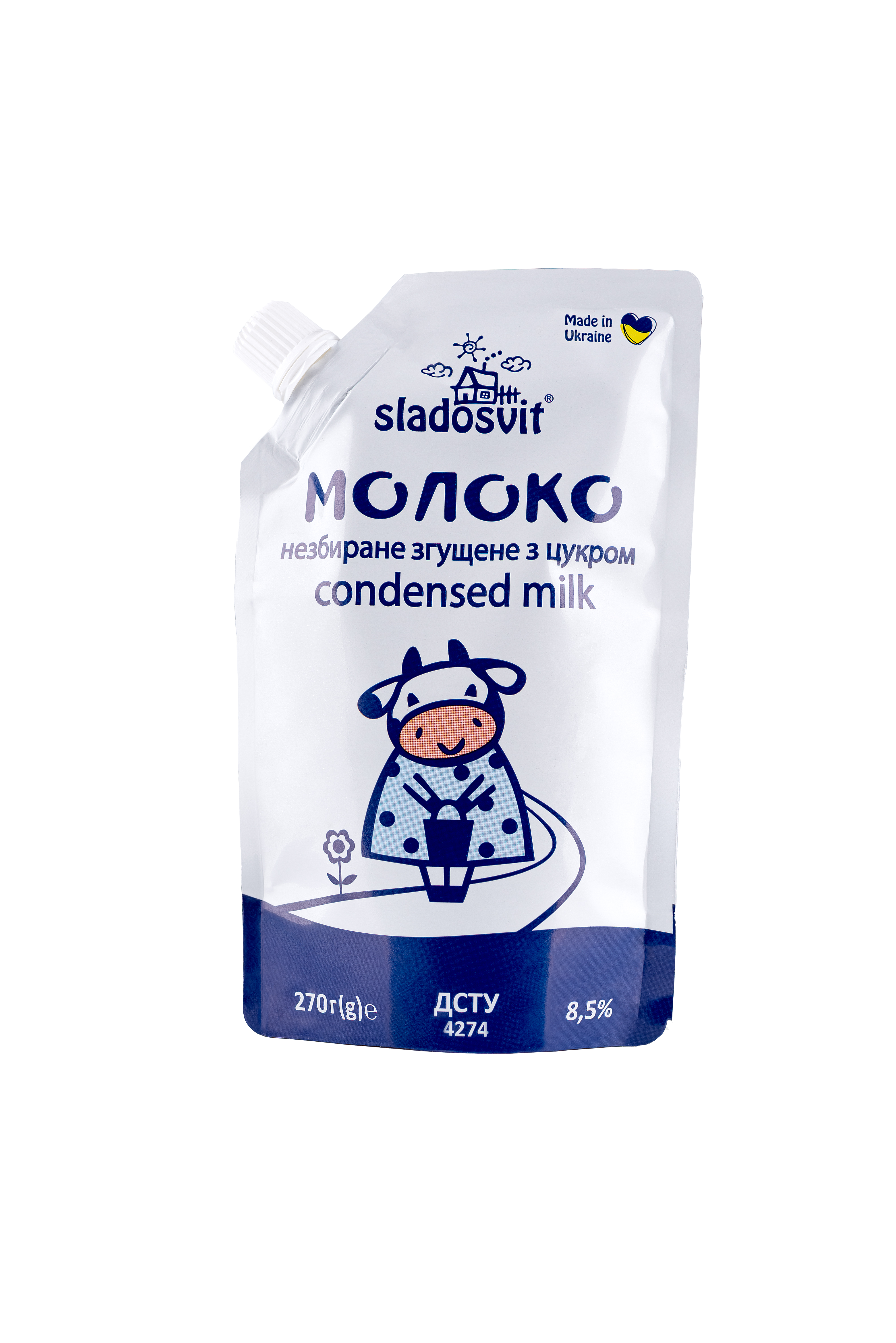 MLEKO SLADOSVIT ZAGĘSZCZONE 270 GR DOYPACK