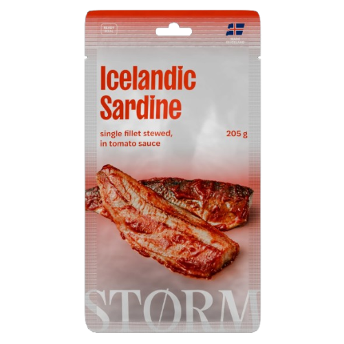 ISLANDZKI FILET Z SARDYNKI STORM 185g W SOSIE POMIDOROWYM
