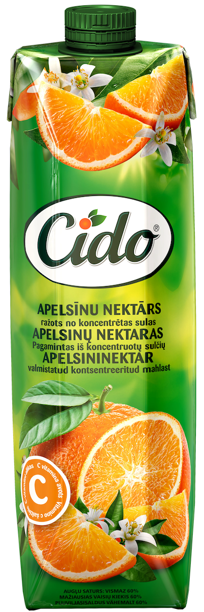 NEKTAR CIDO POMARAŃCZOWY 1L