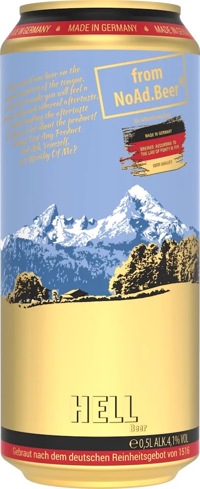 PIWO NOAD.BEER HELL 0,5L PUSZKA (24 SZT)