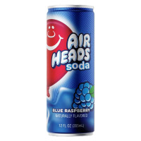 NAPÓJ AIRHEADS SODA 355 ml BLUE RASPBERRY (12 SZT)