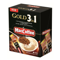 KAWA MACCOFFEE 320 g (16g×20) 3W1 GOLD (20 SZT)