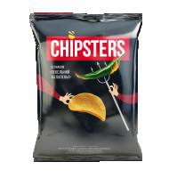 CHIPSY CHIPSTER'S SPICY JALAPENO 120 G