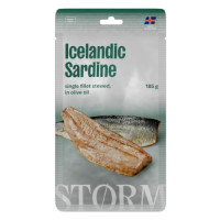 ISLANDZKI FILET Z SARDYNKI STORM 185g W OLIWIE Z OLIWEK