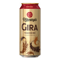 KWAS CHLEBOWY VILKMERGES GIRA TRADICINE 0,5L PUSZKA K (24 SZT)