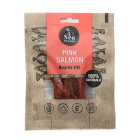 SUSZONE PASKI ŁOSOSIA RÓŻOWEGO SEA SNACKS 30g (15 SZT)