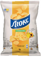 CHIPSY ZIEMNIACZANE LUKS 125g O SMAKU SERA