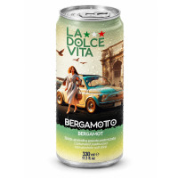 NAPÓJ LA DOLCE VITA BERGAMOTTO 0,33L PUSZKA (24 SZT)