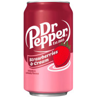 NAPÓJ DR PEPPER 355 ml STRAW&CREAM