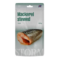 MAKRELA STORM 225g DUSZONA W OLEJU