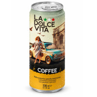 NAPÓJ LA DOLCE VITA COFFEE 0,33L PUSZKA (24 SZT)