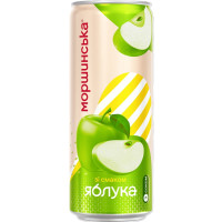 LEMONIADA MORSHYNSKA O SMAKU JABŁKOWYM 0,33L PUSZKA K (12 SZT)