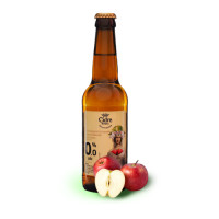 NAPÓJ BEZALKOHOLOWY FERMENTOWANY "CIDER ZERO" BIAŁY NALEW 0,33L BUT