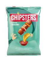 CHIPSY CHIPSTER'S SZASZŁYK 60 G