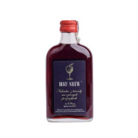 LIKIER BIAŁY NALEW Z BRENDY NA CZARNYCH PORZECZKACH 0,2L 17,5% BB